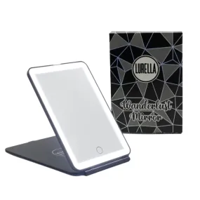LED Mini Wanderlust Mirror in Black