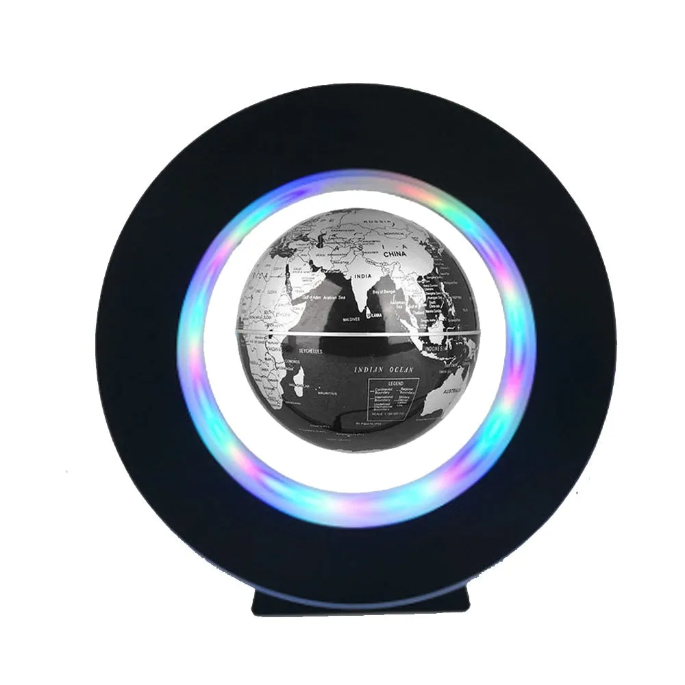 LED World Map Magnetic  Floating levitating lamp Globe as a home Decor