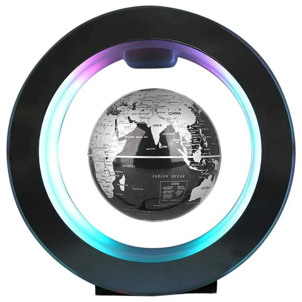 LED World Map Magnetic  Floating levitating lamp Globe as a home Decor