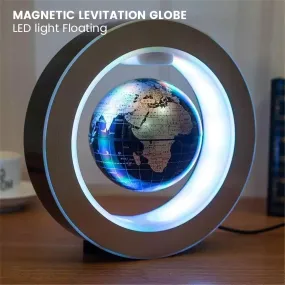 LED World Map Magnetic  Floating levitating lamp Globe as a home Decor