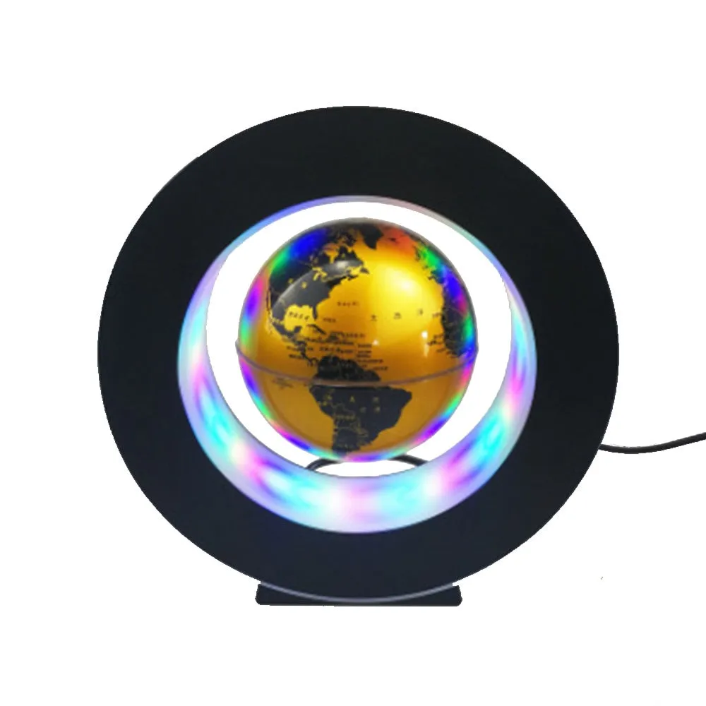 LED World Map Magnetic  Floating levitating lamp Globe as a home Decor