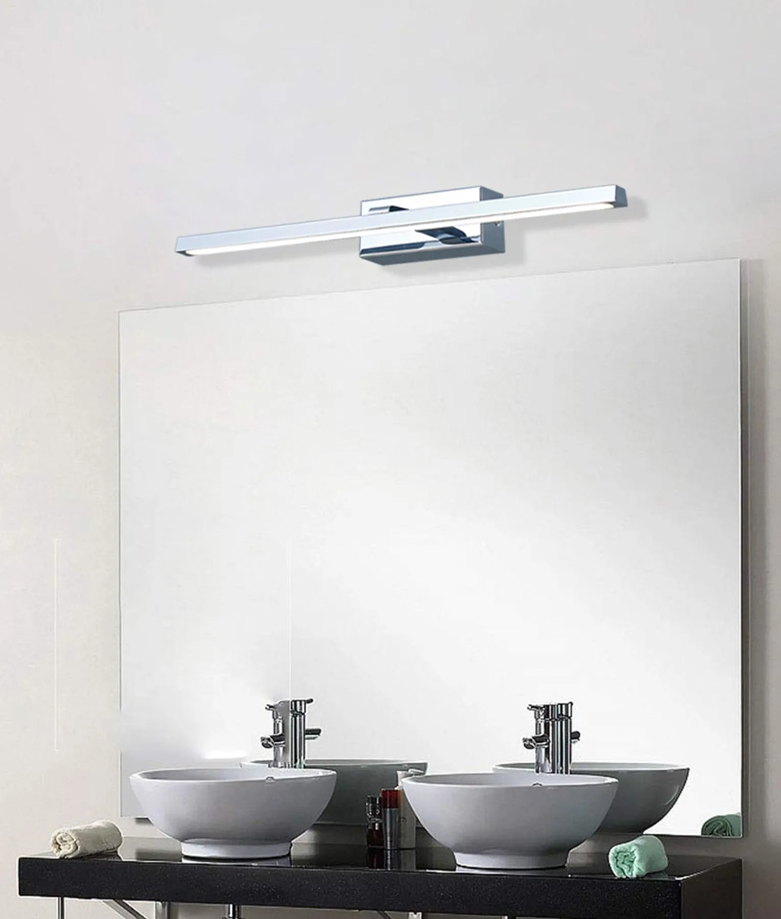 LINEAL: Interior LED Tri-CCT Dimmable Vanity / Picture Wall Lights IP44 (L530mm)