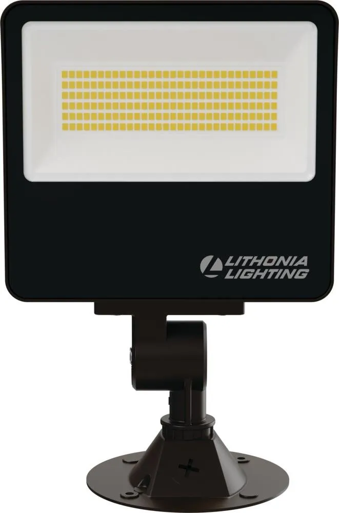 Lithonia ESXF2 LED Flood Light Knuckle/Yoke Mount Selectable CCT/Lumen Output