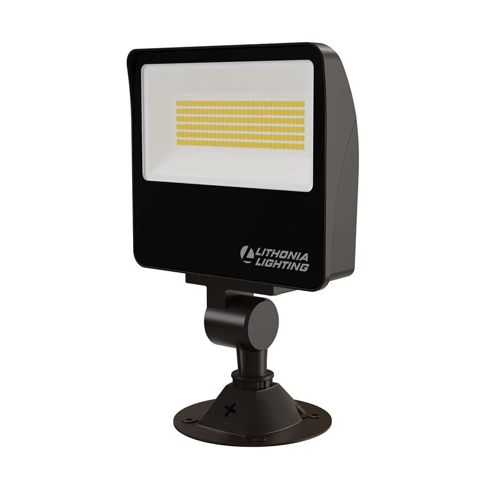 Lithonia ESXF2 LED Flood Light Knuckle/Yoke Mount Selectable CCT/Lumen Output
