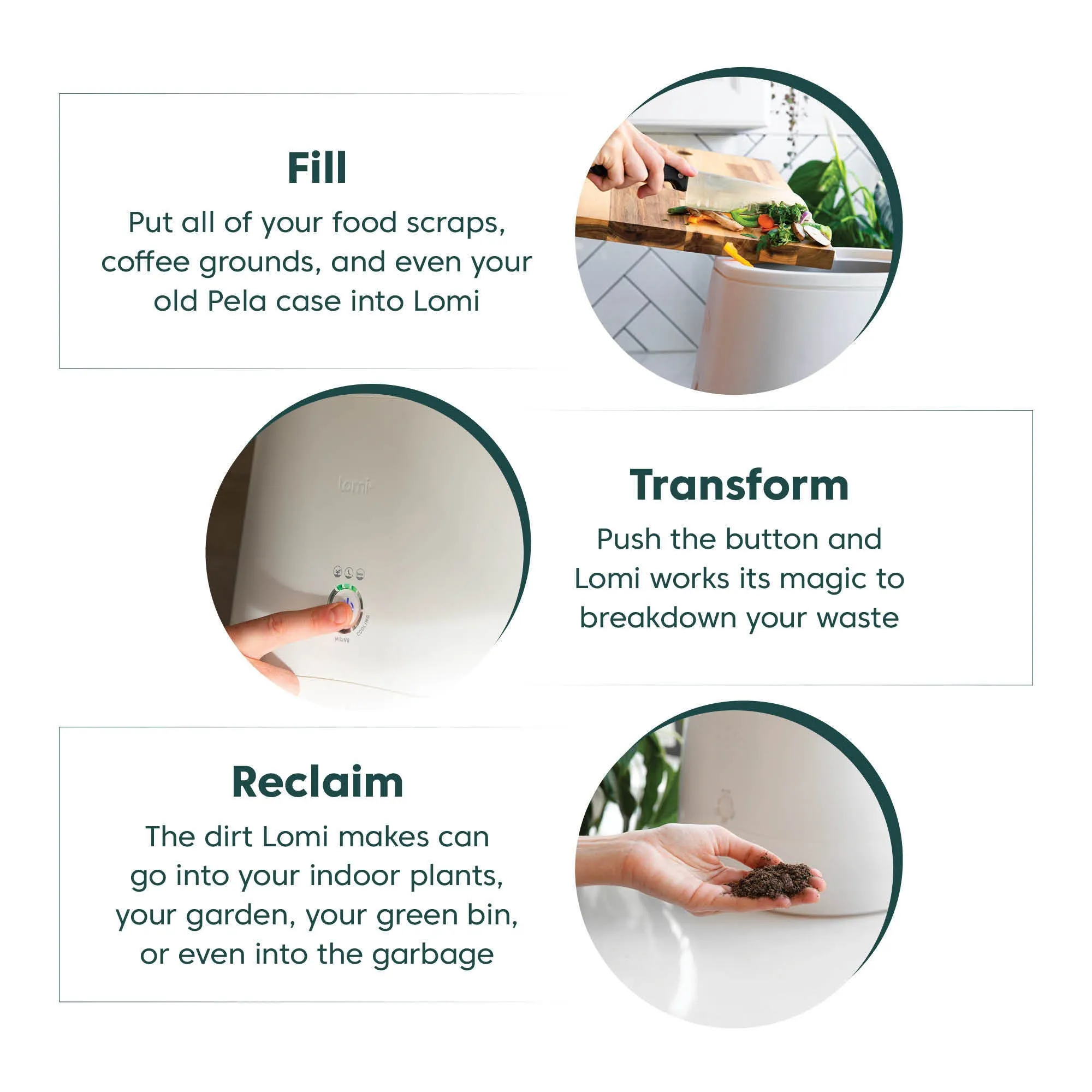 Lomi Classic Smart Waste Electric Kitchen Composter