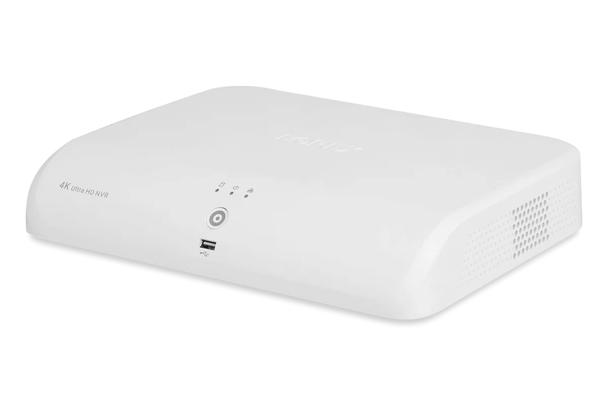Lorex 4K (8 Camera Capable) 2TB Wired NVR System with Bullet Cameras