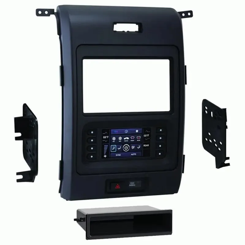 Metra 99-5846B 1-2 DIN Dash Kit - Ford F-150 2013-2014(w/ 4.2" screen)