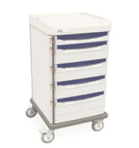 Metro SXRS40CM1 Starsys Mobile Cart with Drawers & Lock, 25" x 22.75" x 41.75"