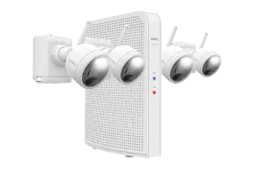 Mirage Series M5 2K 32GB NVR System with Outdoor Battery Security Cameras