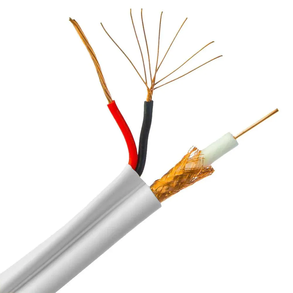 Mix Max Coaxial Cable RG59 200m (HQ) - White
