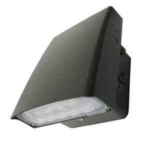 Morris Products 71150 12W LED Slim Line Flood- Wallpack  5000K Bronze
