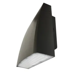 Morris Products 71158 120W LED Slim Line Flood- Wallpack  5000K Bronze