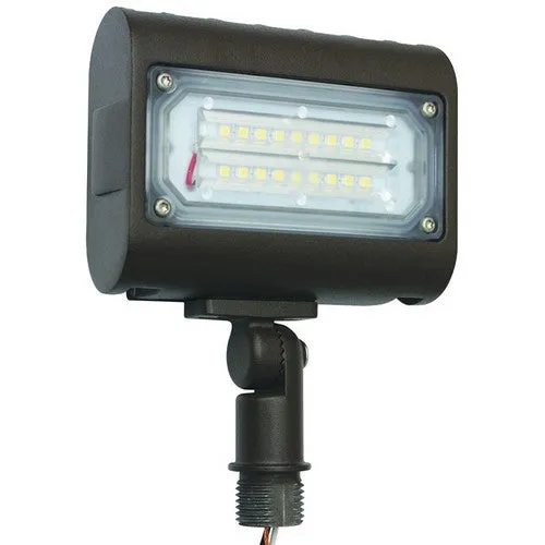 Morris Products 71552 15W FlatPanel LED FloodLight Knuckl 3000K Bz