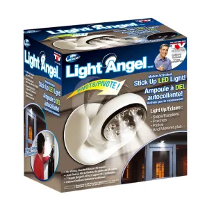 Motion Activated Light Angel As Seen On TV Cordless Induction Light Base Rotates 360! No Wiring Needed!