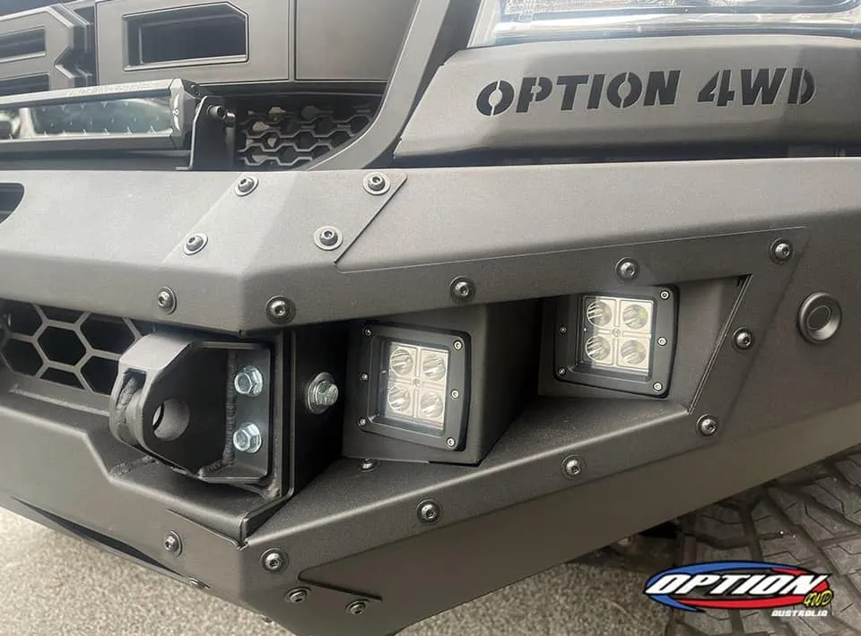 OPTION4WD - V.1 FRONT WINCH BAR - FORD RANGER & EVEREST (2015-2022) kit