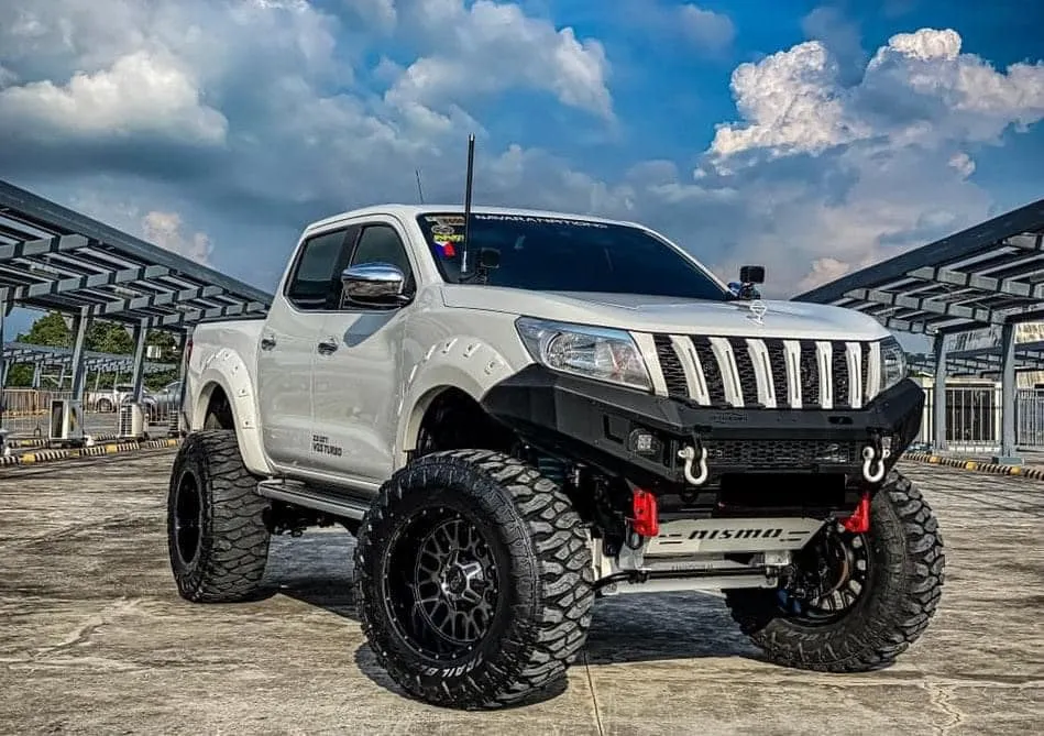 OPTION4WD - V.1 FRONT WINCH BAR - NISSAN NAVARA (2015-2019 )
