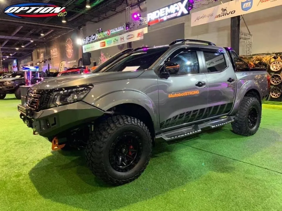 OPTION4WD - V.1 FRONT WINCH BAR - NISSAN NAVARA (2015-2019 )