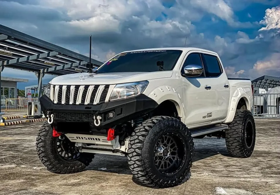 OPTION4WD - V.1 FRONT WINCH BAR - NISSAN NAVARA (2015-2019 )