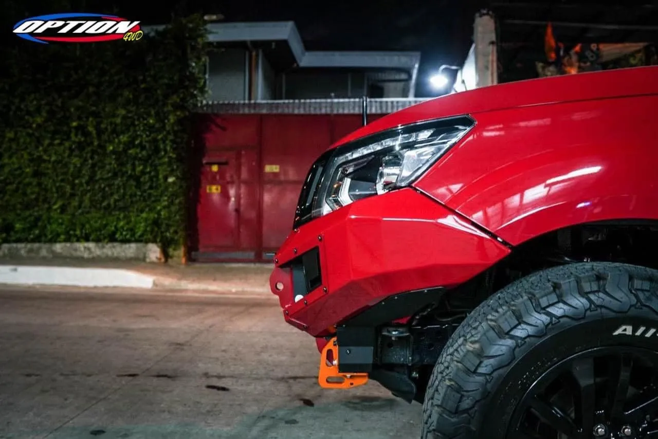 OPTION4WD - V.1 FRONT WINCH BAR - NISSAN NAVARA (2015-2019 )