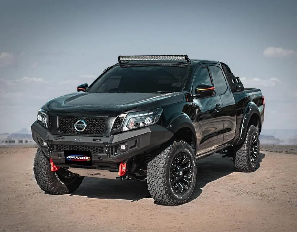 OPTION4WD - V.1 FRONT WINCH BAR - NISSAN NAVARA (2015-2019 )