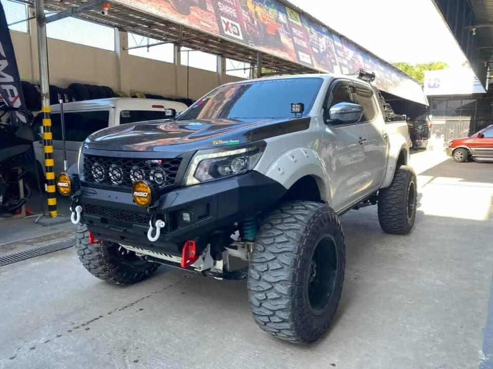 OPTION4WD - V.1 FRONT WINCH BAR - NISSAN NAVARA (2015-2019 )
