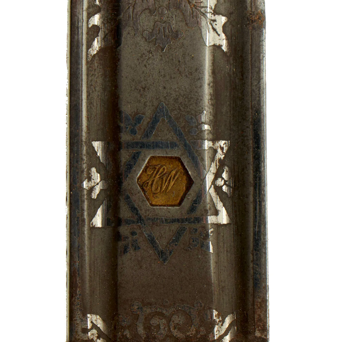 Original British WWII Scottish Basket-Hilted Sword Belonging to MI5 Intelligence Officer Lt. Col. Thomas Argyll Robertson