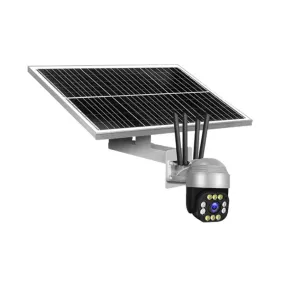 Outdoor 2Mp 40W Solar Powered Surveillance Smart Security Camera Se-B40-4G