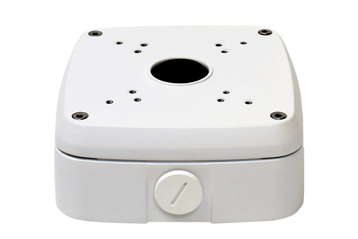 Outdoor Junction Box for 4 Screw Base Cameras (Gray)