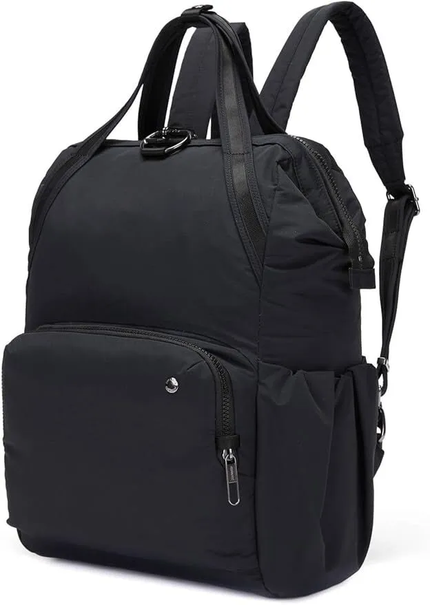 Pacsafe Citysafe CX Anti-Theft 13" Laptop Backpack Bag Econyl in  Black