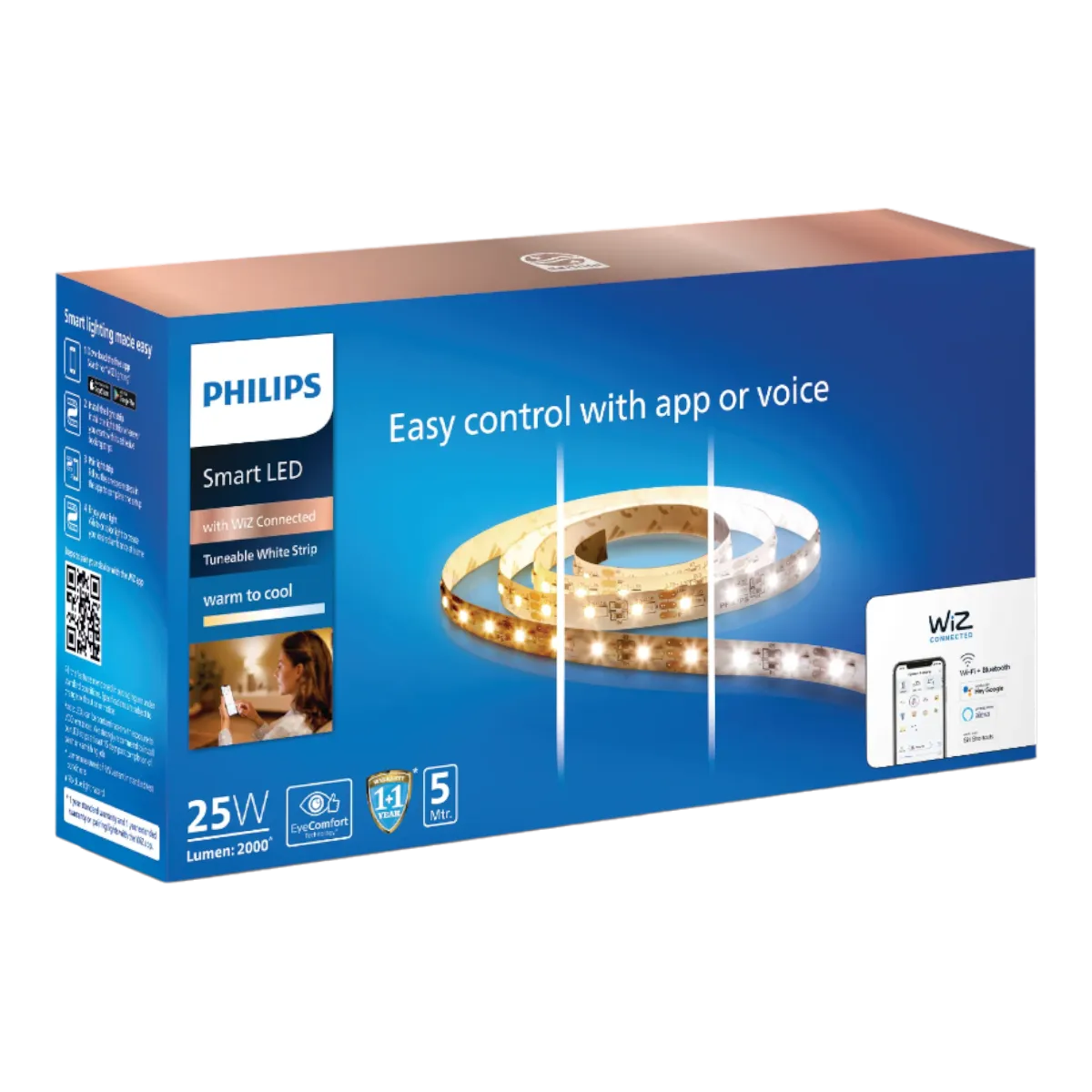 Philips Smart WiFi LED Strip light (Wiz Connected)