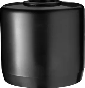 RAB Lighting MCAP2B 2" Black MightyPost  Cap