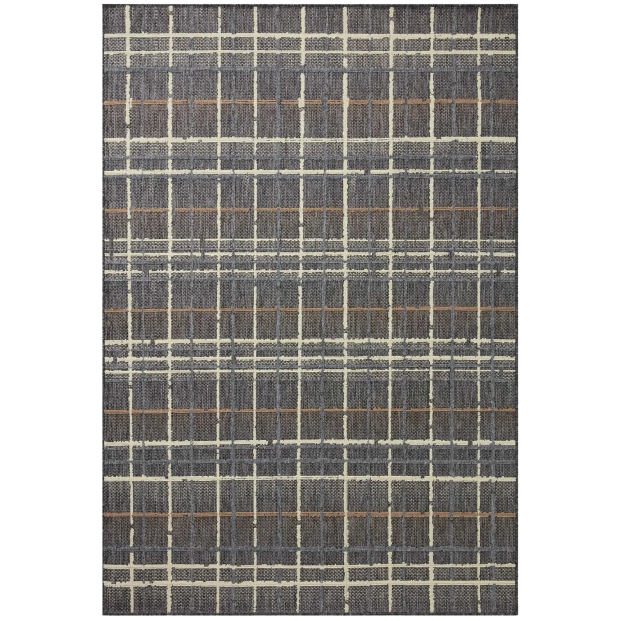 Rainier Indoor/Outdoor Rug | Charcoal/Multi