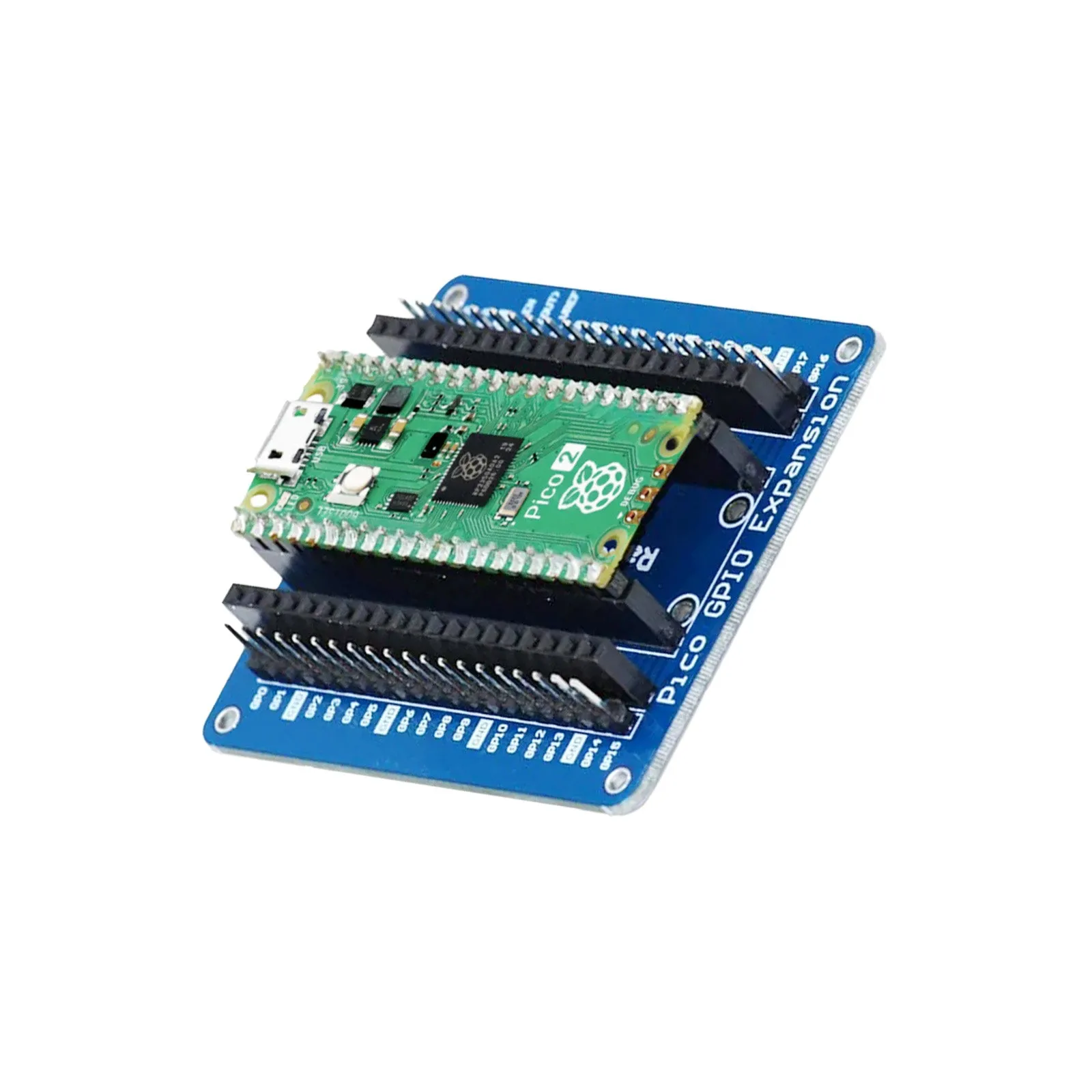 Raspberry Pi Pico GPIO Expansion Board with Pico 2