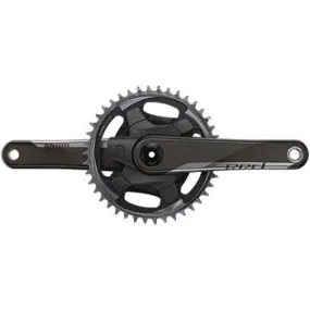 RED 1 AXS Power Meter Bicycle Crankset - 175mm, 12-Speed, 40t, Direct Mount, DUB Spindle Interface, Natural Carbon, D1