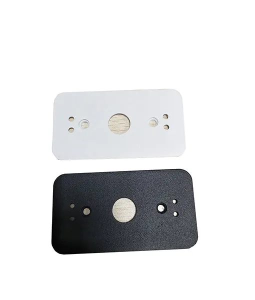 REMO: Surface Mounted LED Exterior Curved Up/Down Wall Lights IP54