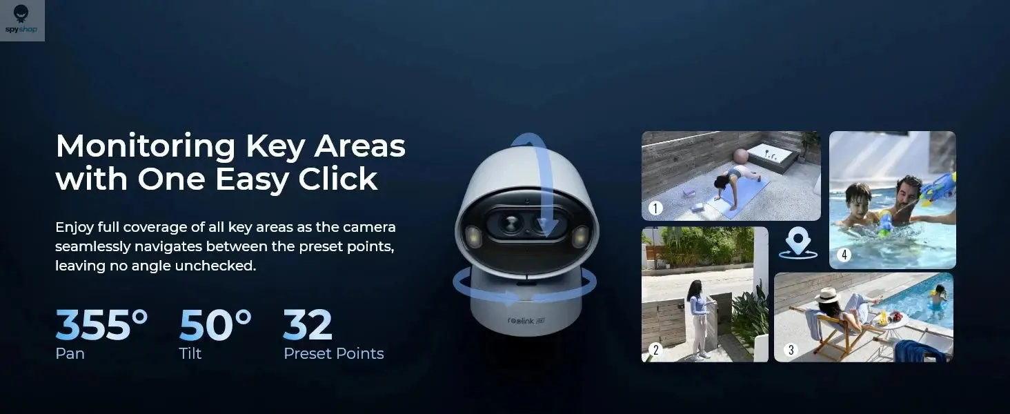 Reolink Argus Series 4K Battery WiFi Security Camera 8MP WiFi Solar Camera Solar/Battery Powered Home Video Surveillance Cameras