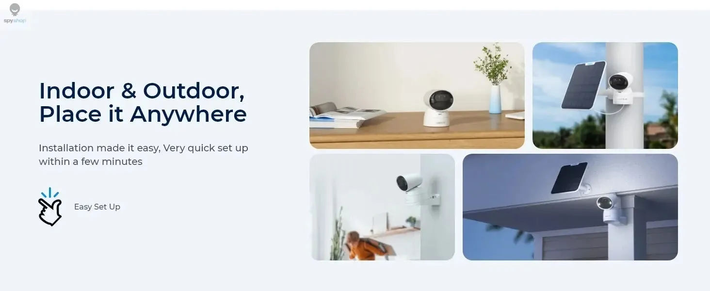 Reolink Argus Series 4K Battery WiFi Security Camera 8MP WiFi Solar Camera Solar/Battery Powered Home Video Surveillance Cameras