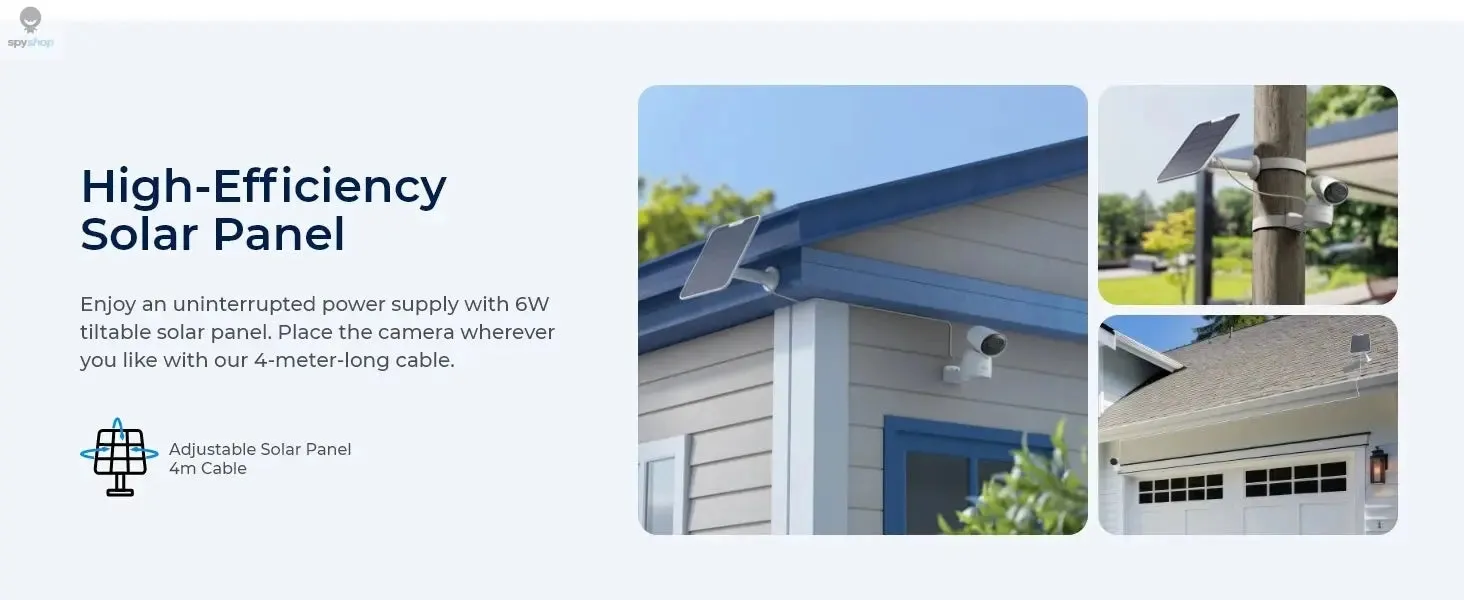 Reolink Argus Series 4K Battery WiFi Security Camera 8MP WiFi Solar Camera Solar/Battery Powered Home Video Surveillance Cameras