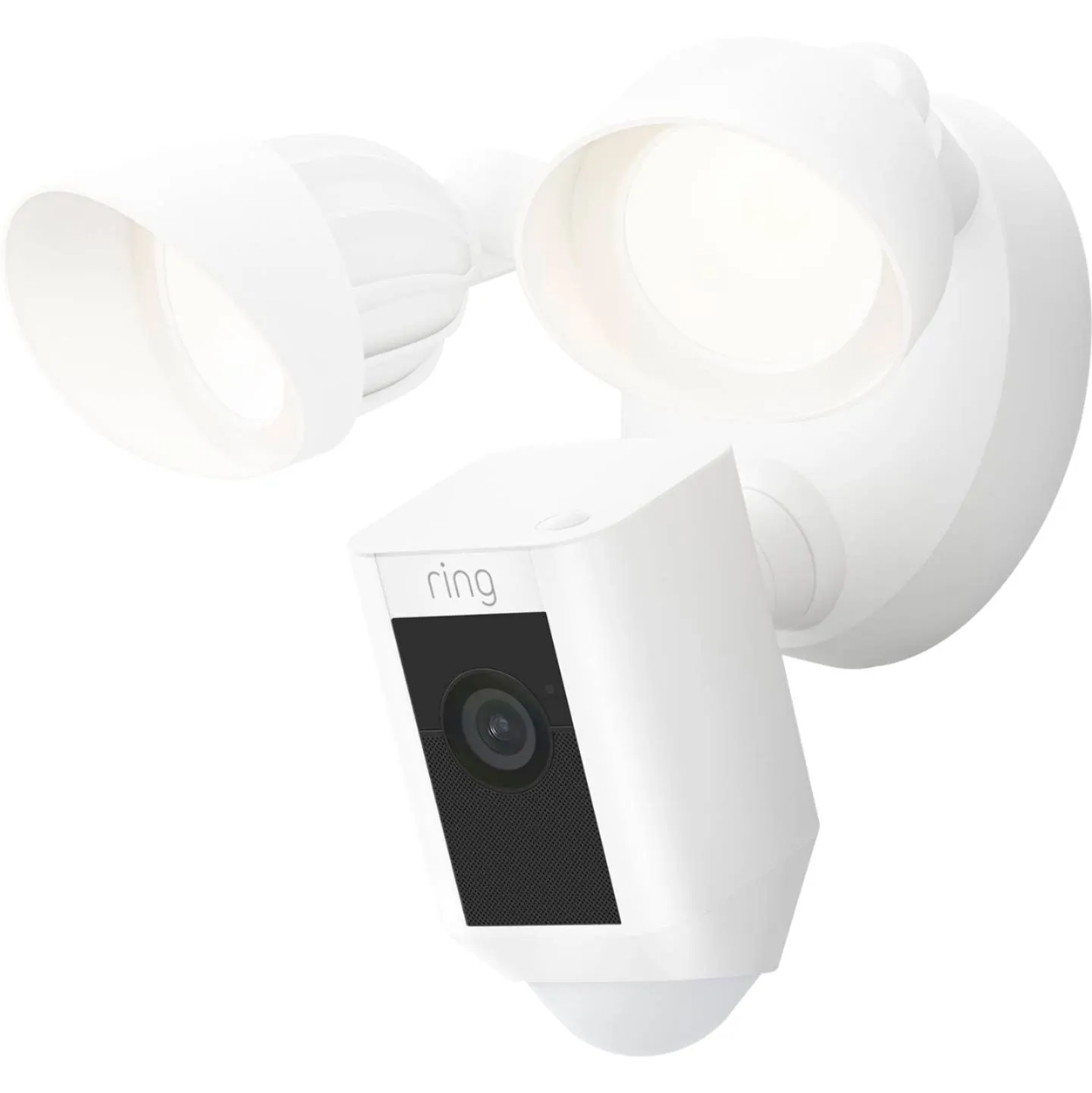 Ring - Floodlight Cam Plus Outdoor Wired 1080p Surveillance Camera
