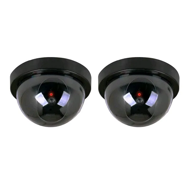 Simulated Fake Surveillance Camera With Red Light