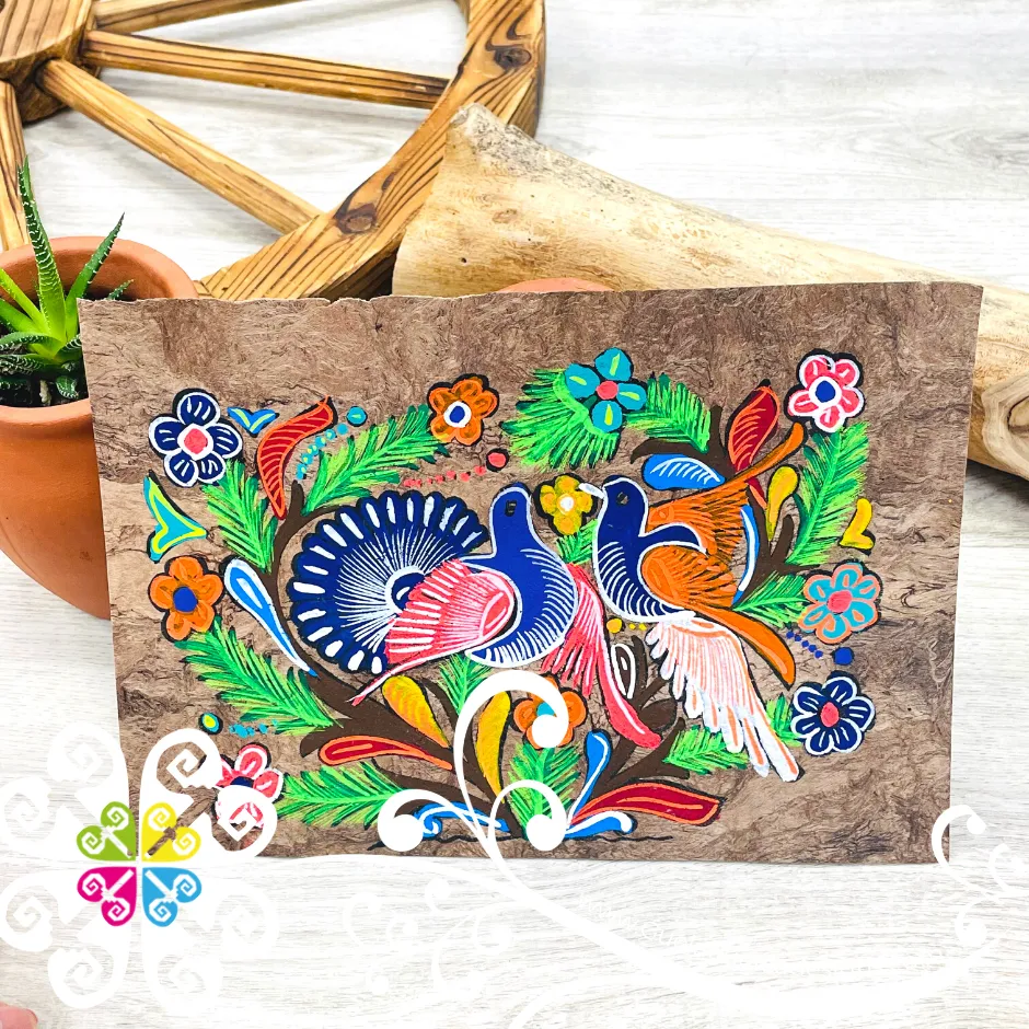 Small Fauna Designs - Amate Paintings
