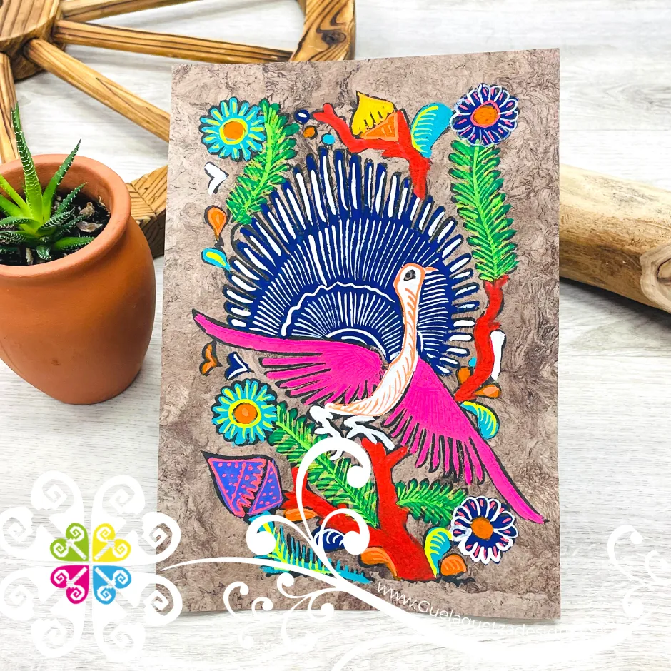 Small Fauna Designs - Amate Paintings