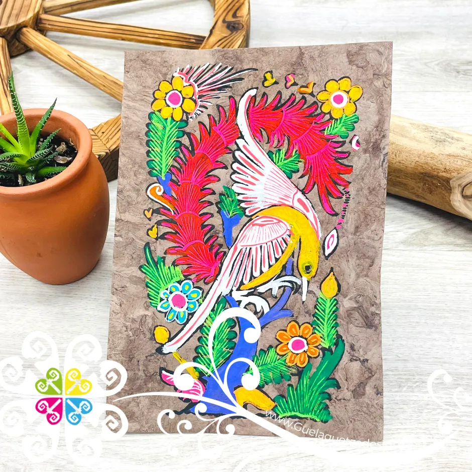 Small Fauna Designs - Amate Paintings