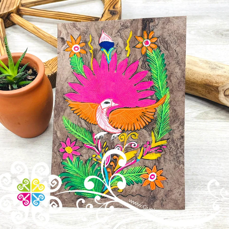 Small Fauna Designs - Amate Paintings