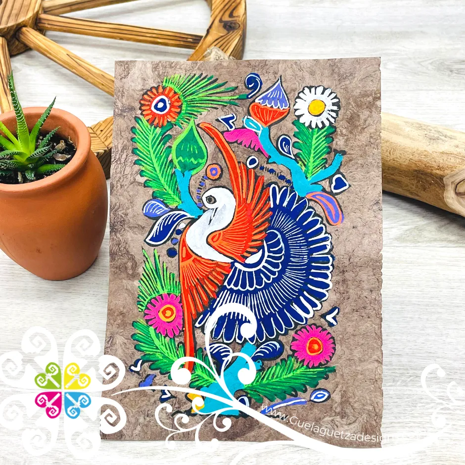 Small Fauna Designs - Amate Paintings