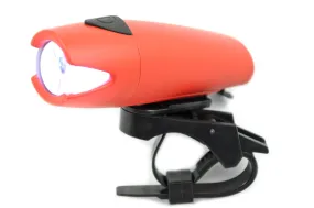 SMART RED HIGH POWER 3 LED FRONT BIKE LIGHT FLASHES CONSTANT SUIT OVER 50% OFF