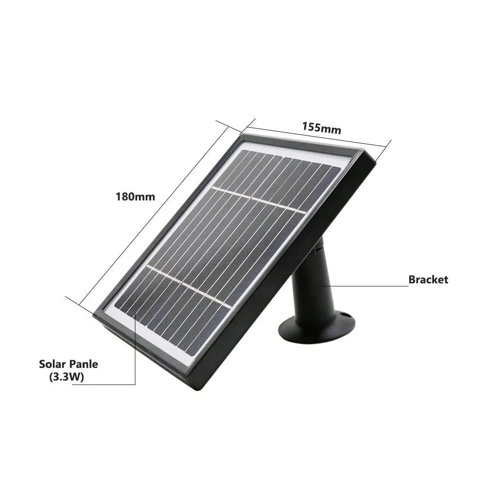 Solar Panel Charger For Arlo Essential Spotlight Cameras