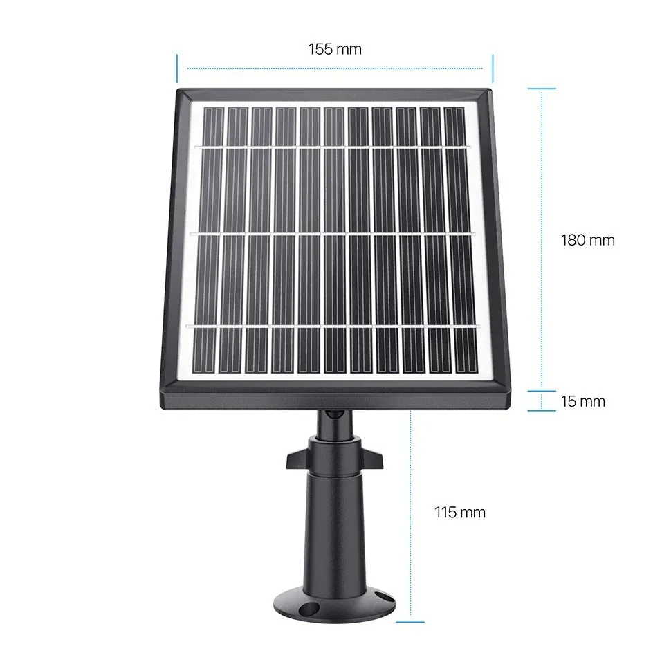 Solar Panel Charger For Arlo Essential Spotlight Cameras