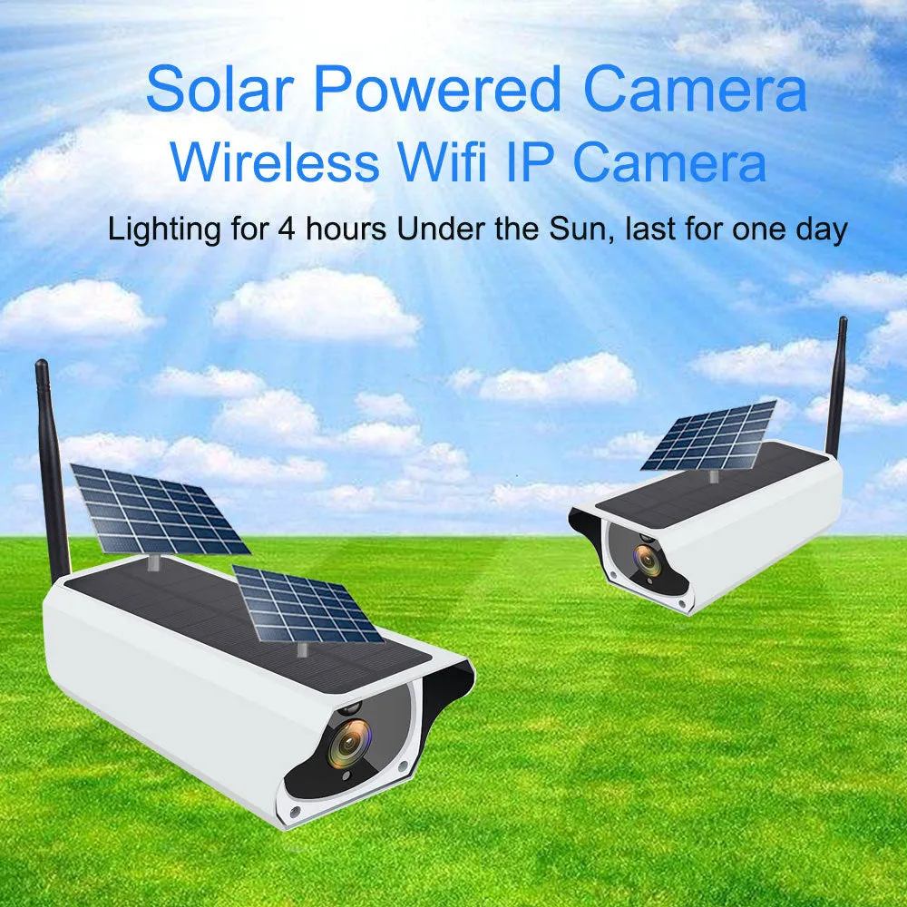 Solar Powered Wireless Security Camera