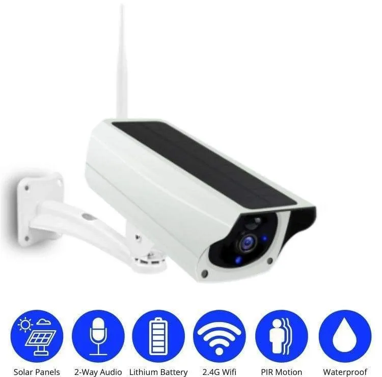 Solar Powered Wireless Security Camera